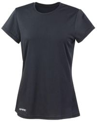 Spiro - Sports Quick-Dry Short Sleeve Performance T-Shirt - Lyst