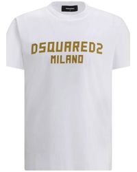 DSquared² - Milano Short Sleeve Round T-Shirt - Lyst