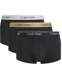 Calvin Klein - 3 Pack Micro Stretch Wicking Low Rise Trunk - Lyst