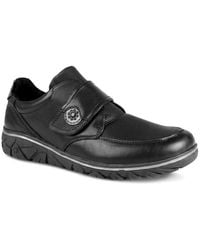 Pavers - Relife Wide Fit Touch Fasten Monk Shoes - Lyst