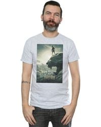 Marvel - Panther Poster T-Shirt - Lyst