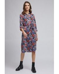 Dorothy Perkins - Only Multi Colour Floral Print Shirt Dress - Lyst