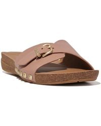 Fitflop - Iqushion Adjustable Buckle Slides - Lyst