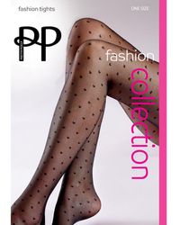 Pretty Polly - All Over Heart Tights - Lyst