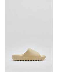 Nasty Gal - Chunky Rubber Slider Sandals - Lyst