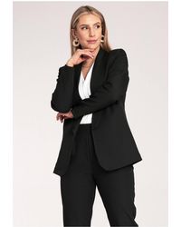 Love Lace - Classic Lined Slip On Long Sleeve Jacket - Lyst