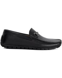 Dune - 'Brackon' Leather Slip-On Shoes - Lyst