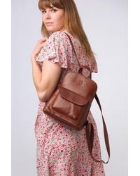 Conkca - 'Kerrie' Leather Backpack - Lyst