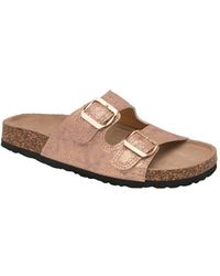 Dunlop - 'jasmine' Open-toe Mule Sandals - Lyst