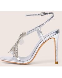Public Desire - Lumi Starfish Detail Tie High Heels - Lyst