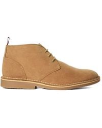Dune - 'creed' Suede Desert Boots - Lyst