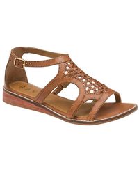 Ravel - 'Cardwell' Leather Wedge Sandals - Lyst