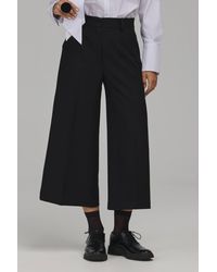 Love Lace - Everyday Viscose High Waisted Wide Leg Trousers - Lyst