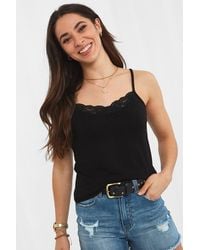 Joe Browns - Basic Adjustable Strap Lace Insert Cami Top - Lyst