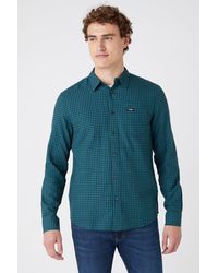 Wrangler - Long Sleeve 1 Pocket Shirt - Lyst