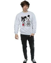 Disney - Jump & Wink Mickey Mouse Sweatshirt - Lyst