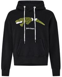 Palm Angels - Croc Design Hoodie - Lyst