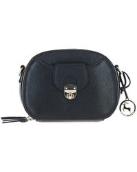 Ashwood Leather - Real Leather Compact Crossbody Bag With Adjustable Strap - Lyst