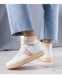 KDMD - Robin High Top Sport Sneakers With Lace Up Comfort Sole - Lyst