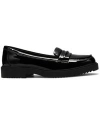 Clarks - Barlow Edge Patent Loafers, Slip Ons - Lyst