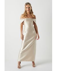 Coast - Petite Twill Column Bridesmaids Dress - Lyst