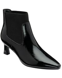 Lotus - Patent 'Blakely' Pointed Toe Shoe-Boots - Lyst