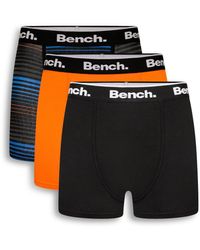 Bench - 3 Pack 'lambie' Cotton Rich Boxers - Lyst
