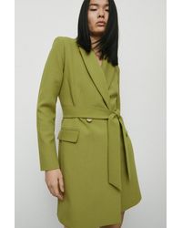 Warehouse - Double Breasted Blazer Dress - Lyst