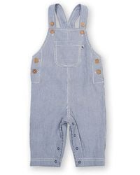 Kite - Baby Ticking Organic Cotton Dungarees - Lyst