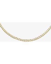 T.H.Baker - 9Ct 20 Inch Curb Chain Hc070-20 - Lyst