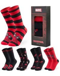 Marvel - Deadpool5 Pack Socks - Lyst