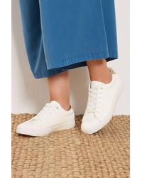 Yours - Faux Leather Trainers - Lyst