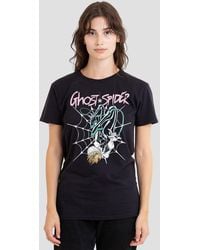 Marvel - Spiderman Ghost Spider Neon Web T-Shirt - Lyst