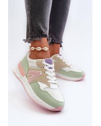 Love Lace - Stylish Platform Sport Sneakers With Removable Foam Insole - Lyst