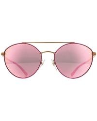 Vogue - Aviator Copper And Fuxia Grey Mirror Rose Gold Vo4023s - Lyst