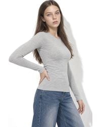Busem - Long Sleeve Crew Neck Top - Lyst