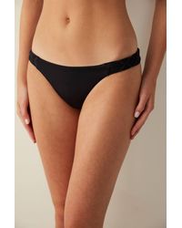 Penti - Basic Bikini Bottom With Macrame Detail - Lyst