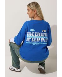 Yours - Motorsport Graphic 2-In-1 T-Shirt - Lyst