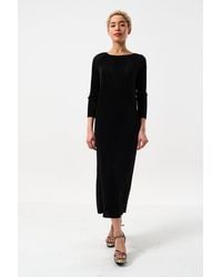 Louche - Joeva Pleated Midi Dress - Lyst