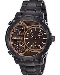 Police - Pl.14830Jbb-02M 52Mm Quartz Watch - Lyst