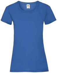 Fruit Of The Loom - Valueweight Heather Lady Fit T-Shirt - Lyst