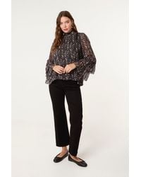 Blue Vanilla - Long Sleeve Turtleneck Blouse - Lyst