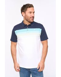 Bewley & Ritch - Danson 100% Cotton Yarn-Dyed Striped Polo Shirt - Lyst