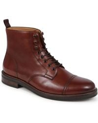 Jones Bootmaker - Finch Leather Lace-Up Boots - Lyst