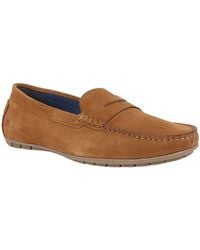 Lotus - 'Addison' Suede Loafers - Lyst