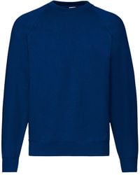 Fruit Of The Loom - Raglan Sleeve Belcoro Sweatshirt - Lyst
