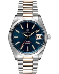 GANT - Eastham Blue-metal Bcg Watch Stainless Steel Watch - G161009 - Lyst
