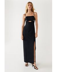 Warehouse - Premium Tailored Corset Dress - Lyst
