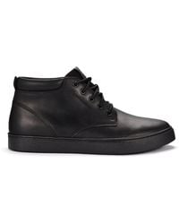 Clarks - Lockton Mid Leather Ankle Boots, Chukka Boots, Lace Up - Lyst