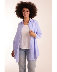 Blue Vanilla - Oversized Stripe Shirt - Lyst